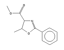 Methyl (4s,5s)-dihydro-5-methyl-2-phenyl-4-oxazolecarboxylate Structure,82659-84-5Structure