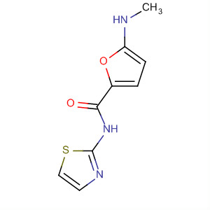 2-Furancarboxamide,5-(methylamino)-n-2-thiazolyl- Structure,826991-22-4Structure