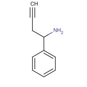 1-苯基-3-丁炔-1-胺结构式_82745-22-0结构式