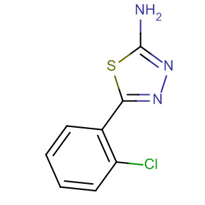 5-(2-Chloro-phenyl)-[1,3,4]thiadiazol-2-ylamine Structure,828-81-9Structure
