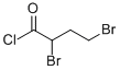 Butanoyl chloride, 2,4-dibromo- Structure,82820-87-9Structure