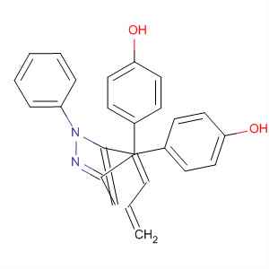 4,4-[(1-苯基吡唑-3,5-二基)双(乙烯-2,1-二基)]二苯酚结构式_828911-79-1结构式
