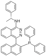 (S)-(-)-4-[2-(Diphenylphosphino)-1-naphthalenyl]-N-[(R)-1-phenylethyl]-1-phthalazinamine Structure,828927-96-4Structure