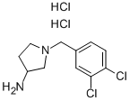 1-(3,4-Dichloro-benzyl)-pyrrolidin-3-ylamine dihydrochloride Structure,828928-33-2Structure