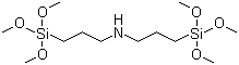 二(3-三甲氧基甲硅烷基丙基)胺结构式_82985-35-1结构式