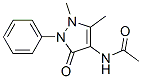 4-乙酰氨基安替比林结构式_83-15-8结构式