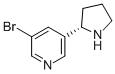 (2S)-5-bromo-3-(2-pyrrolidinyl)pyridine Structure,83023-58-9Structure