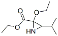 (9ci)-2-乙氧基-3-(1-甲基乙基)-2-氮丙啶羧酸乙酯结构式_83049-82-5结构式