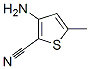 3-氨基-5-甲基噻吩-2-甲腈结构式_83060-73-5结构式