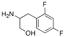 2-氨基-3-(2,4-二氟苯基)-1-丙醇结构式_831191-83-4结构式
