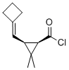(1r-顺式)-(9ci)-3-(环丁基甲基)-2,2-二甲基-环丙烷羰酰氯结构式_83148-93-0结构式