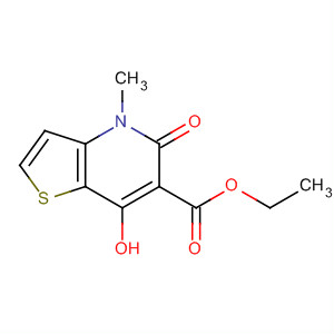 Ethyl 7-hydroxy-4-methyl-5-oxo-4,5-dihydrothieno[3,2-b]pyridine-6-carboxylate Structure,83179-00-4Structure