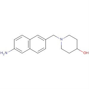 1-[(6-氨基-2-萘)甲基]-4-羟基哌啶结构式_832102-27-9结构式