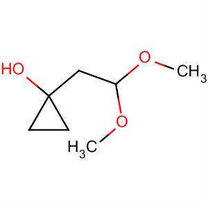 1-(2,2-Dimethoxyethyl)cyclopropanol Structure,832142-15-1Structure