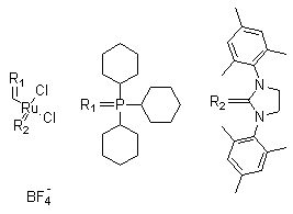 Piers-Grubbs 第二代催化剂结构式_832146-68-6结构式