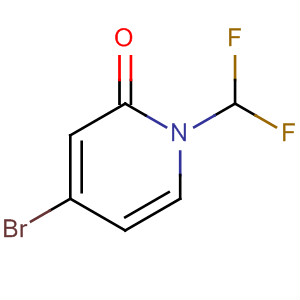 2(1H)-Pyridinone, 4-bromo-1-(difluoromethyl)- Structure,832735-57-6Structure