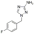 1-(4-氟苄基)-1H-1,2,4-噻唑-3-胺结构式_832739-95-4结构式