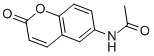 6-乙酰氨基香豆素结构式_833-68-1结构式