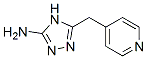 5-(吡啶-4-基甲基)-4H-1,2,4-三唑-3-胺结构式_83417-26-9结构式