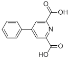 4-苯基吡啶-2,6-二羧酸结构式_83463-12-1结构式