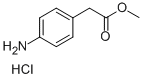 (4-氨基-苯基)-乙酸 甲酯 盐酸盐结构式_83528-16-9结构式