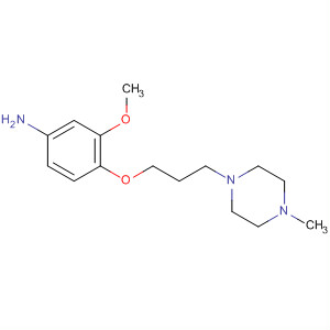 3-Methoxy-4-(3-(4-methylpiperazin-1-yl)propoxy)aniline Structure,835633-56-2Structure
