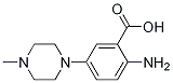 2-氨基-5-(4-甲基-1-哌嗪)苯甲酸结构式_835879-06-6结构式