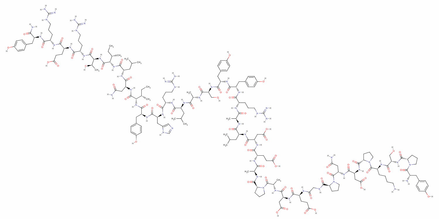 Neuropeptide Y,porcine Structure,83589-17-7Structure