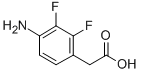 (4-氨基-2,3-二氟苯基)乙酸结构式_835912-66-8结构式