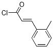 (2E)-3-(2-甲基苯基)丙烯酰氯结构式_83612-52-6结构式