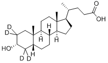 石胆酸-D4结构式_83701-16-0结构式