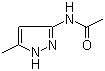 N-(5-甲基-1H-吡唑-3-基)-乙酰胺结构式_83725-05-7结构式