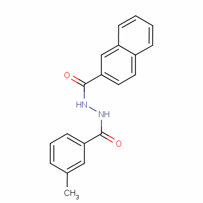 2-(2-Naphthoyl)-1-(m-toluoyl)hydrazine Structure,83803-96-7Structure