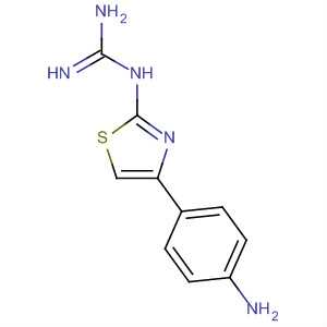 [4-(4-氨基苯基)-2-噻唑]胍结构式_83831-31-6结构式