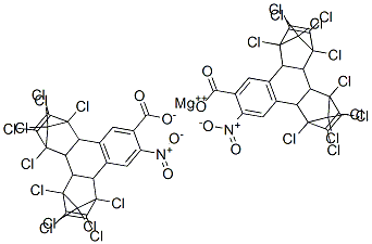 3-Nitro-2-naphthoic acid magnesium salt-bis( hexachlorocyclopentadiene) adduct Structure,83877-99-0Structure
