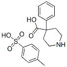 4-苯基-4-哌啶羧酸对甲基苯磺酸结构式_83949-32-0结构式