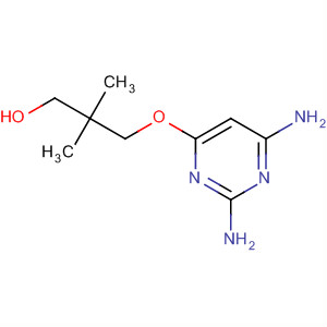 3-(2,6-二氨基嘧啶-4-基氧基)-2,2-二甲基丙烷-1-醇结构式_839710-97-3结构式