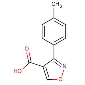 3-(4-Methylphenyl)isoxazole-4-carboxylic acid Structure,839717-99-6Structure