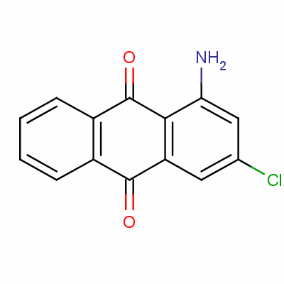 2-Amino-3-chloroanthraquinone Structure,84-46-8Structure