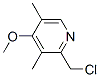 2-Chloromethyl-3,5-dimethyl-4-methoxypyridine Structure,84006-10-0Structure