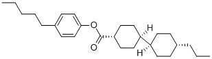 4-Pentylphenyl-4-propylbi(cyclohexane)-4-carboxylate Structure,84078-44-4Structure