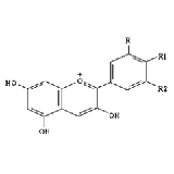 Bilberry Extract Structure,84082-34-8Structure