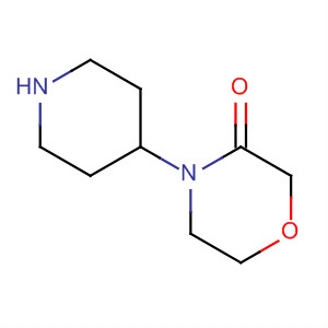 4-(4-哌啶基)-3-吗啉结构式_841202-48-0结构式