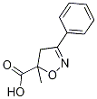 5-Methyl-3-phenyl-4,5-dihydro-isoxazole-5-carboxylic acid Structure,842954-77-2Structure