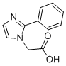 (2-苯基-1-咪唑)-乙酸结构式_842958-44-5结构式