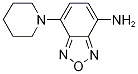 7-哌啶-1-基-2,1,3-苯并噁唑-4-胺结构式_842964-23-2结构式