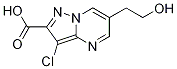 3-氯-6-(2-羟基-乙基)-吡唑并[1,5-a]-嘧啶-2-羧酸结构式_842974-84-9结构式