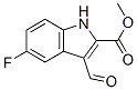 5-Fluoro-3-formyl-1H-indole-2-carboxylic acid methyl ester Structure,843629-51-6Structure