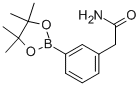3-(2-乙酰胺)苯硼酸频那醇酯结构式_843646-72-0结构式
