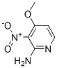 2-氨基-4-甲氧基-3-硝基吡啶结构式_84487-08-1结构式